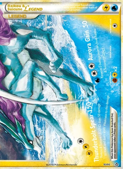 Raikou & Suicune Legend (Bottom)