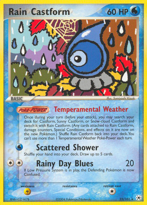 Rain Castform — Hidden Legends #23/101