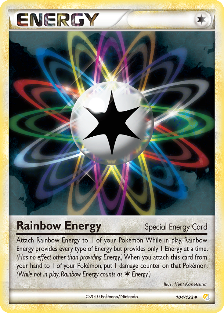 Rainbow Energy — HeartGold SoulSilver #104/123