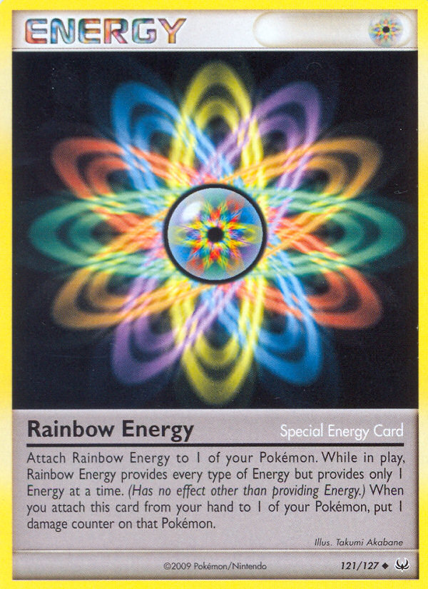 Rainbow Energy — Platinum #121/127