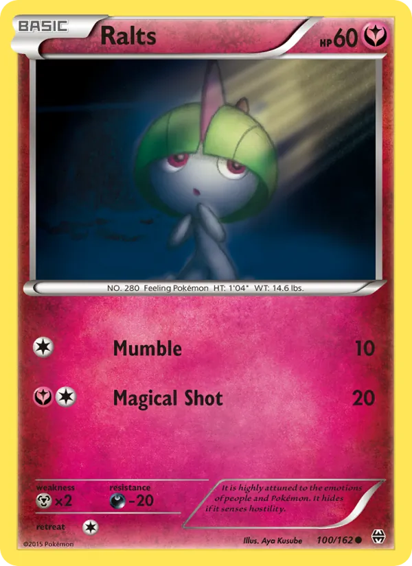 Ralts (100) — XY - BREAKthrough #100/162