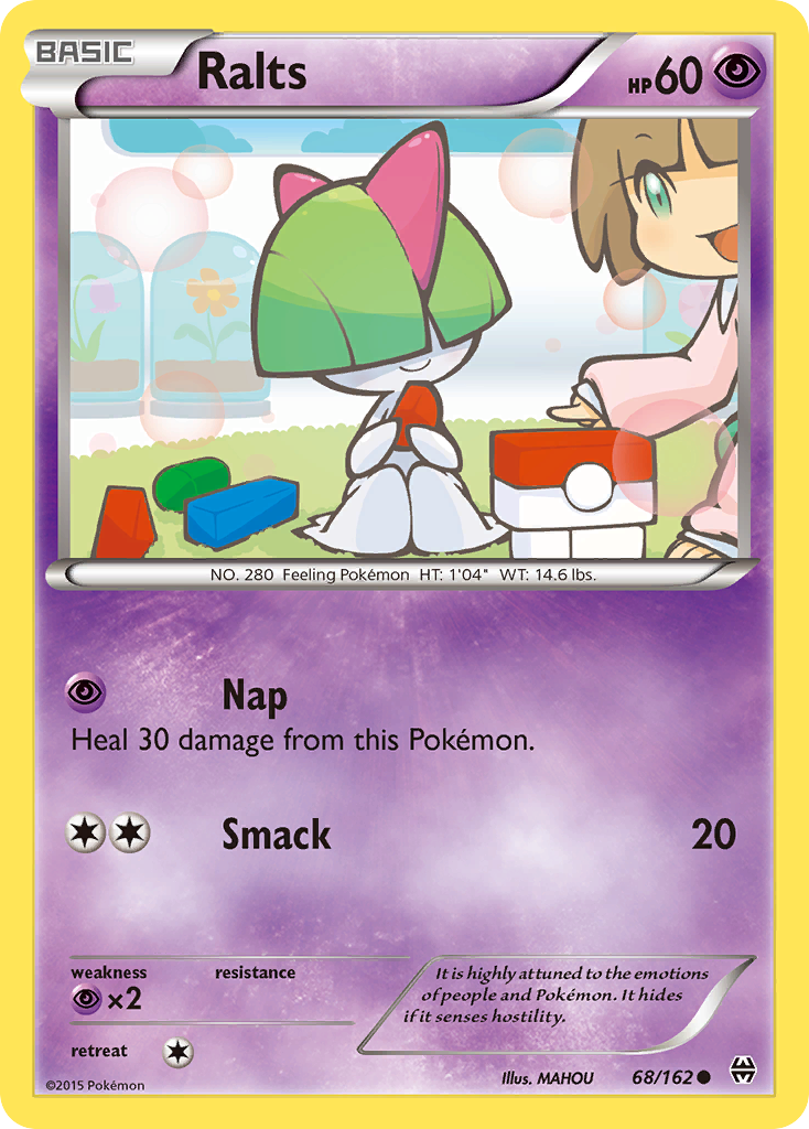 Ralts (68) — XY - BREAKthrough #68/162