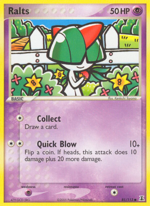 Ralts — Delta Species #81/113