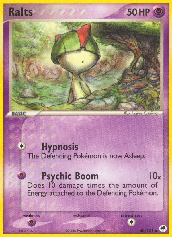 Ralts — Dragon Frontiers #60/101