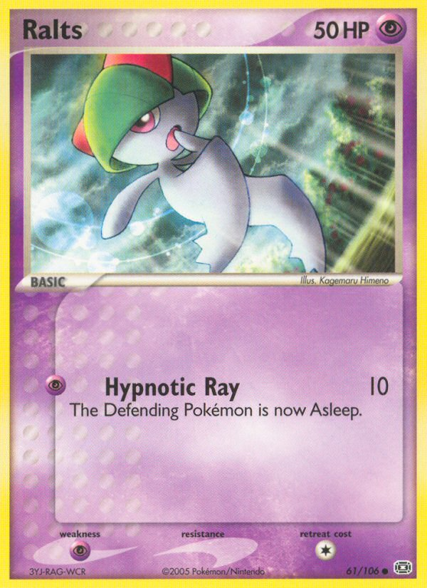 Ralts — Emerald #61/106