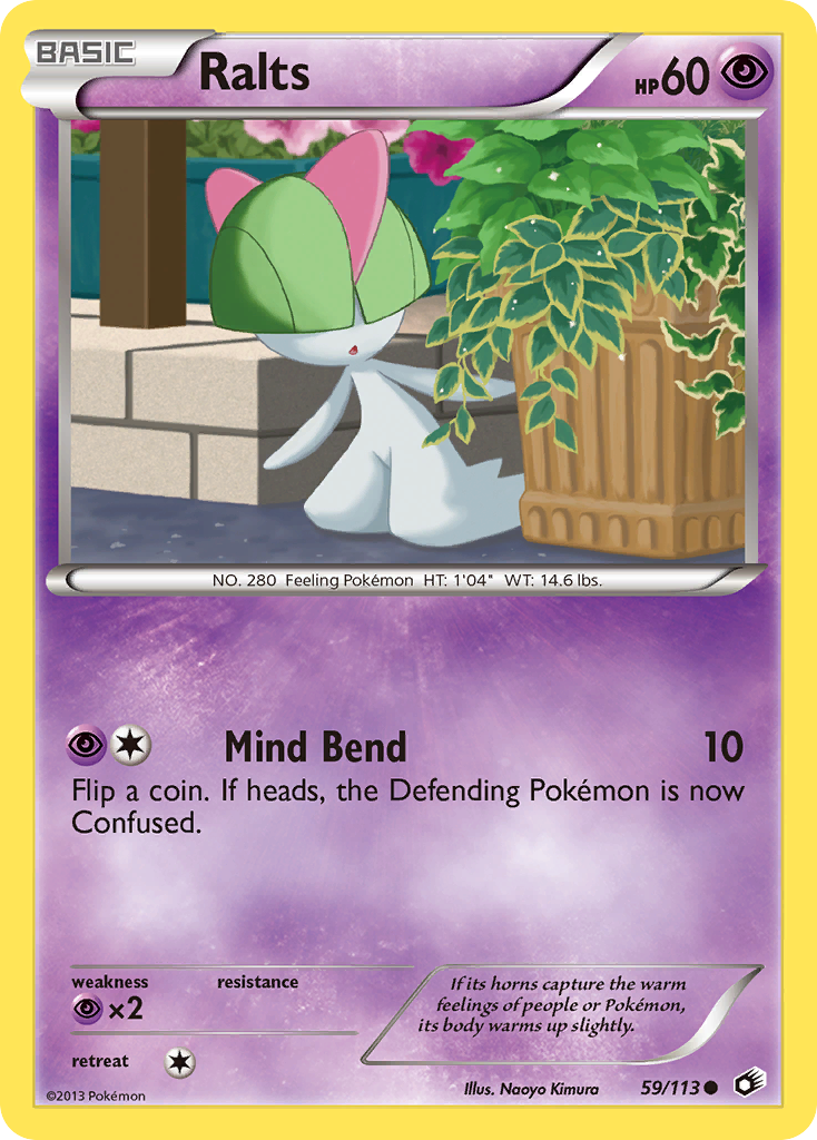 Ralts — Legendary Treasures #59/113