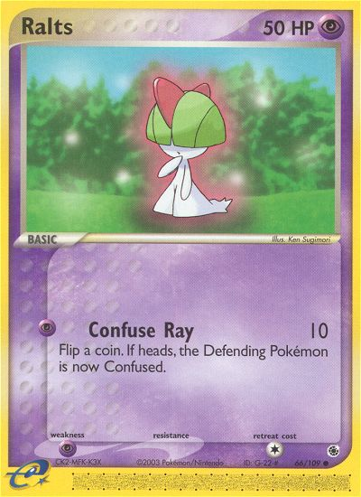 Ralts — Ruby and Sapphire #66/109