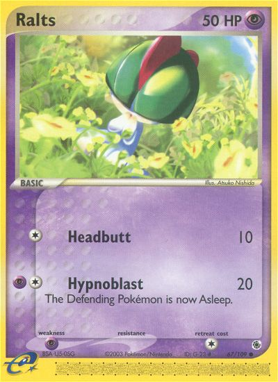 Ralts — Ruby and Sapphire #67/109