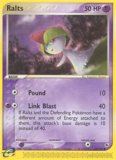 Ralts — Ruby and Sapphire #68/109