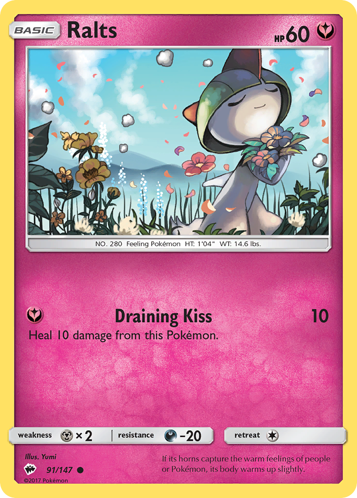 Ralts — SM - Burning Shadows #91/147