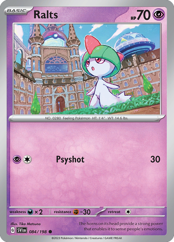 Ralts — SV01: Scarlet & Violet Base Set #084/198