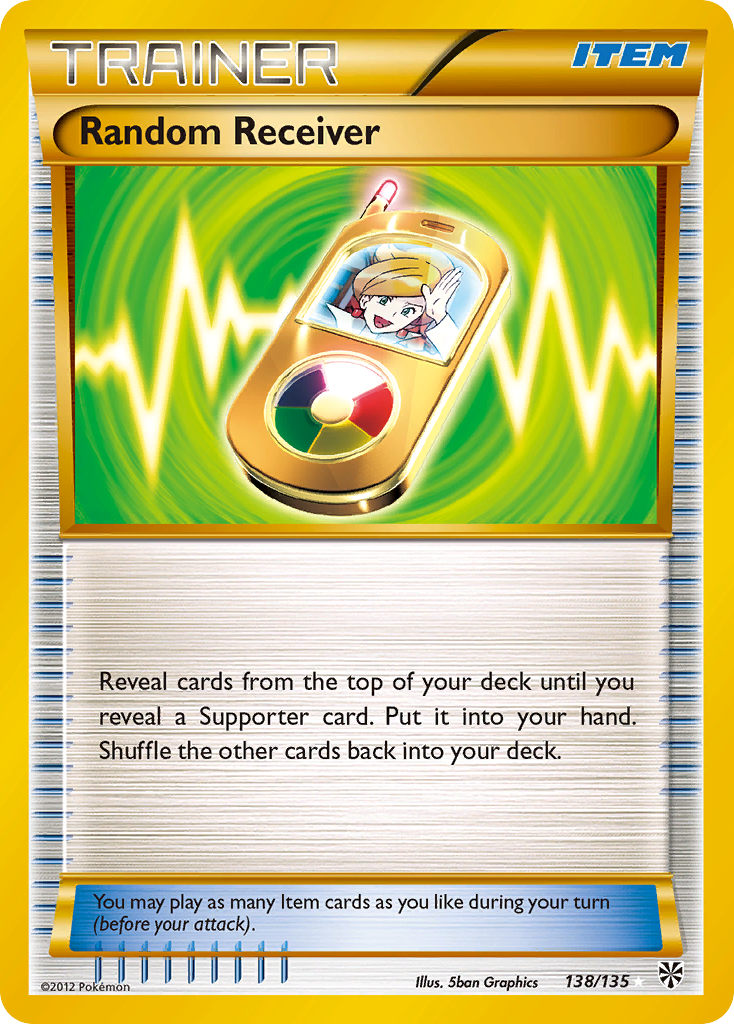 Random Receiver — Plasma Storm #138/135