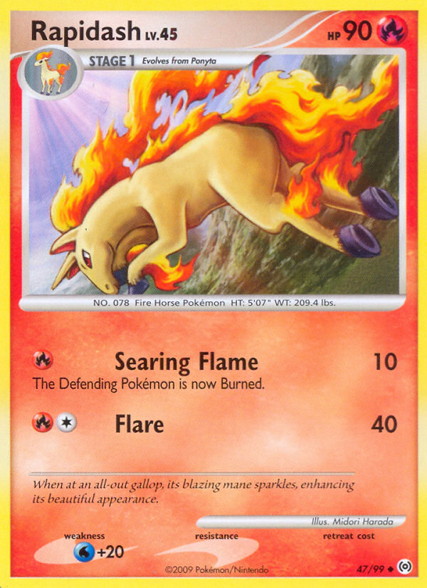 Rapidash (47) — Arceus #47/99