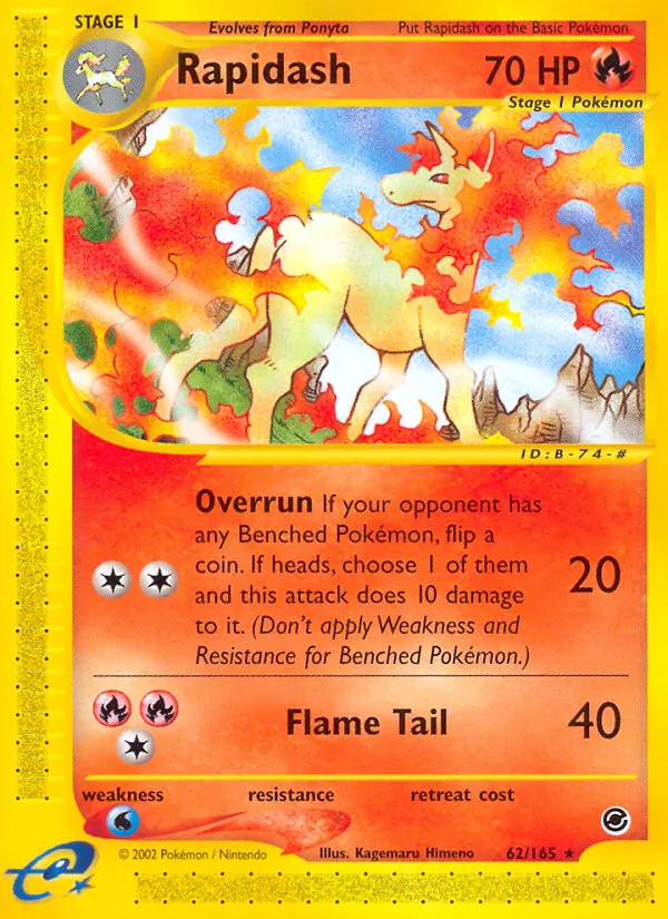 Rapidash (62) — Expedition #062/165