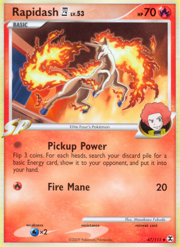 Rapidash E4 — Rising Rivals #47/111