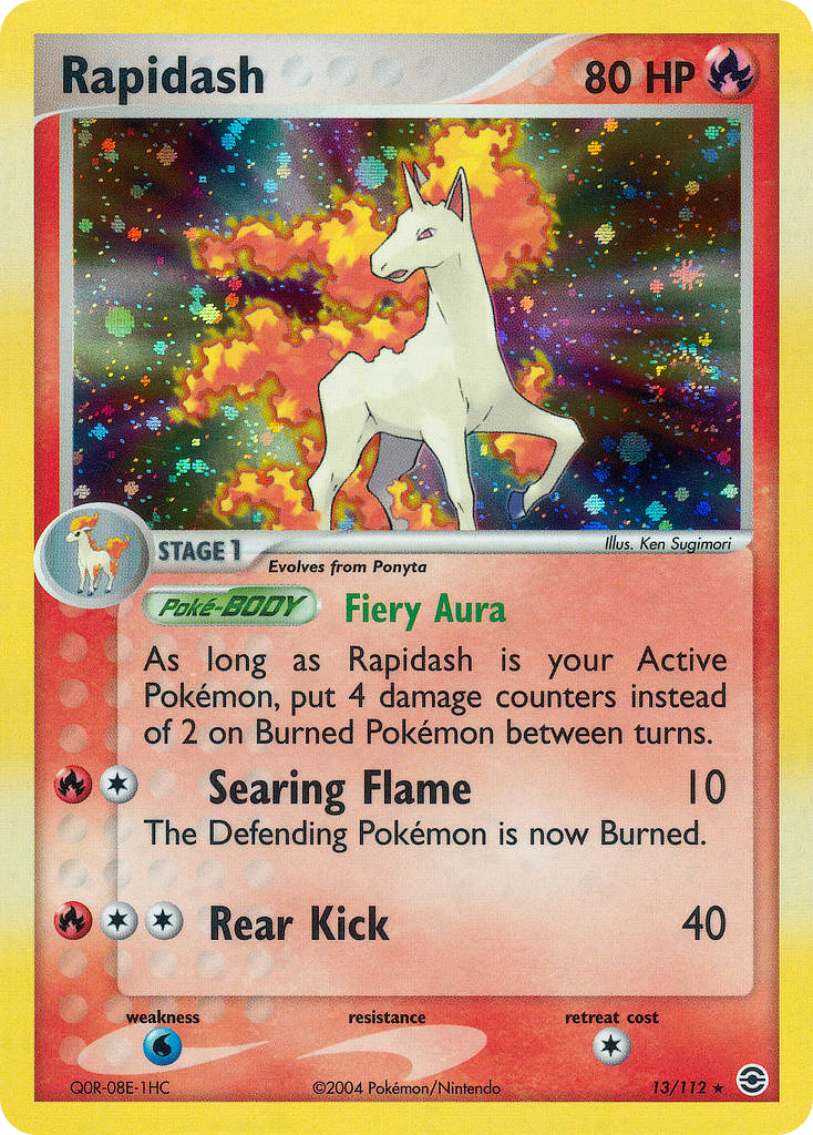 Rapidash — FireRed & LeafGreen #13/112