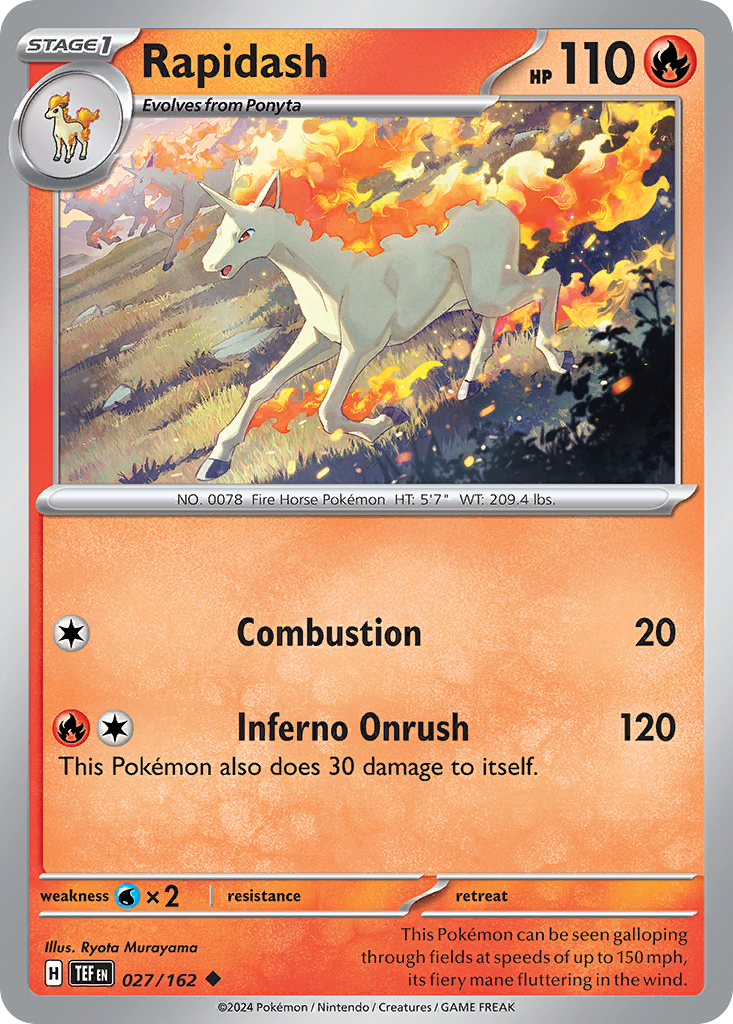 Rapidash — SV05: Temporal Forces #027/162