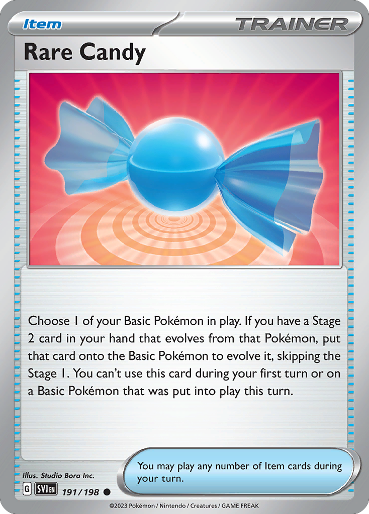 Rare Candy — Prize Pack Series Cards #191/198