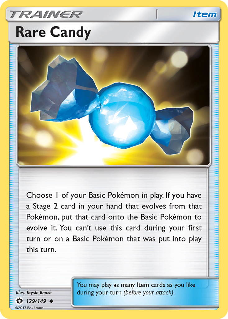 Rare Candy — SM Base Set #129/149