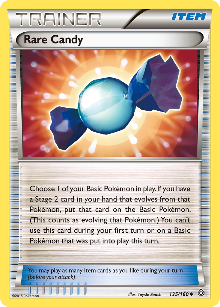 Rare Candy — XY - Primal Clash #135/160