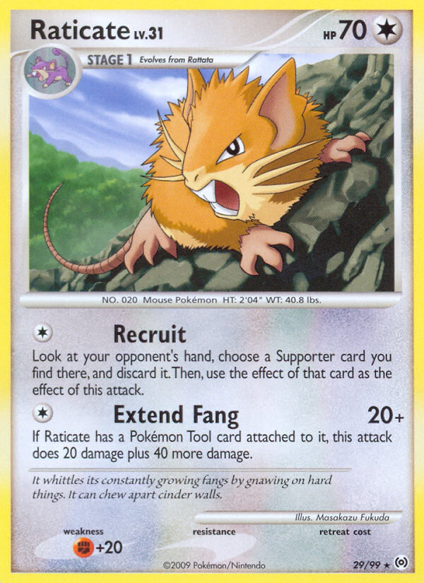 Raticate — Arceus #29/99