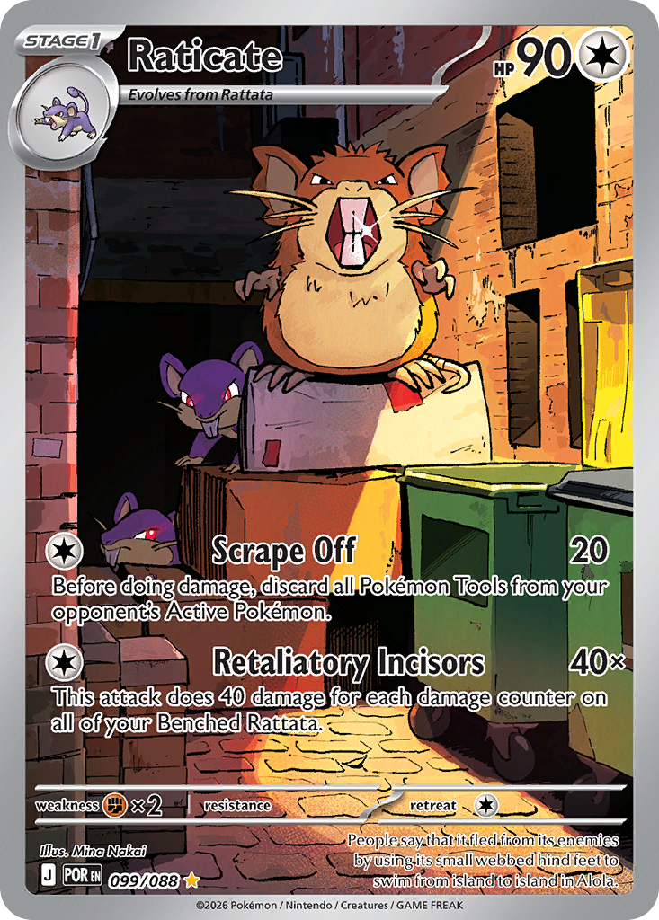 Raticate — ME03: Perfect Order #099/088