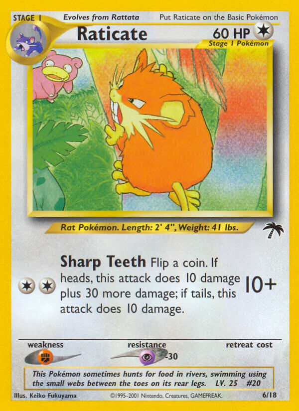 Raticate — Southern Islands #06/18