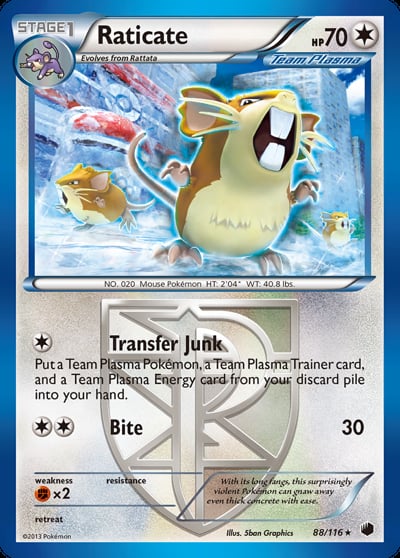 Raticate (Team Plasma)