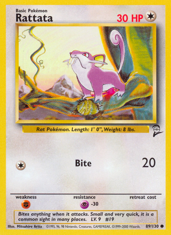 Rattata — Base Set 2 #089/130