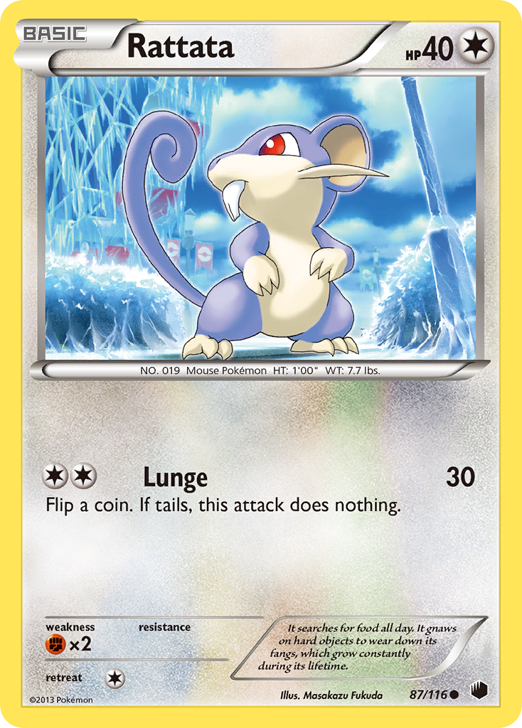 Rattata — Plasma Freeze #87/116