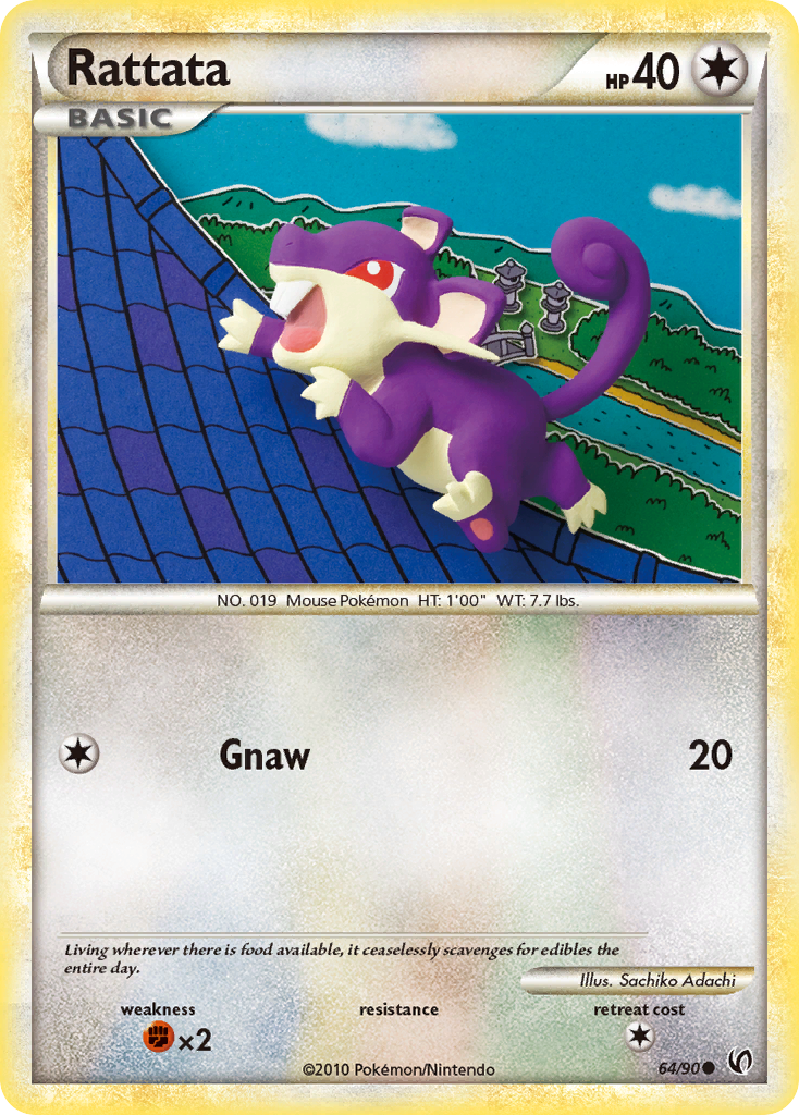 Rattata — Undaunted #64/90