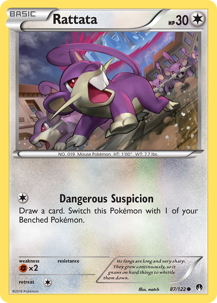 Rattata — XY - BREAKpoint #87/122