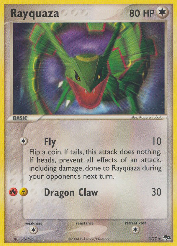 Rayquaza — Blister Exclusives #003/017