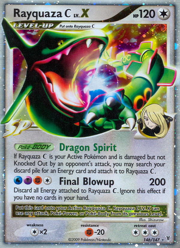 Rayquaza C Lv.X — Supreme Victors #146