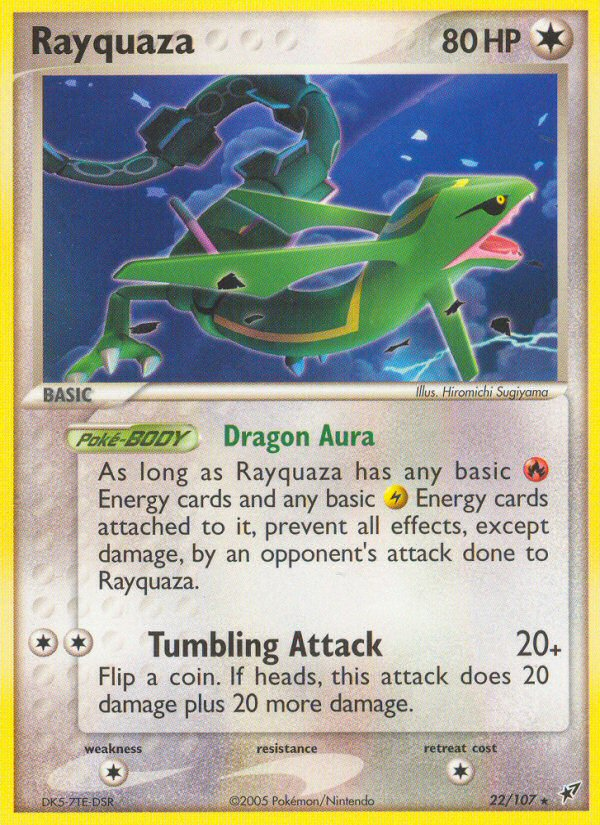 Rayquaza — Deck Exclusives #022/107