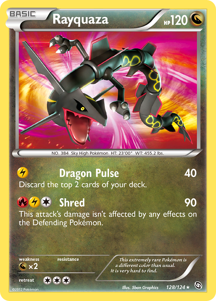 Rayquaza — Dragons Exalted #128/124