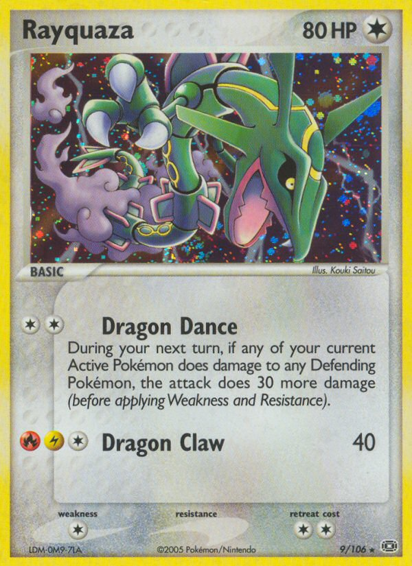 Rayquaza — Emerald #9/106