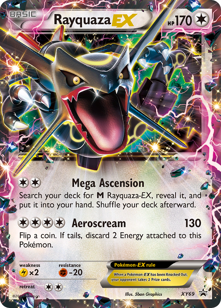 Rayquaza EX — Jumbo Cards #XY69