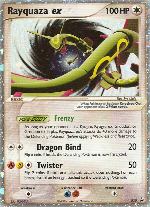 Rayquaza ex — Nintendo Promos #039