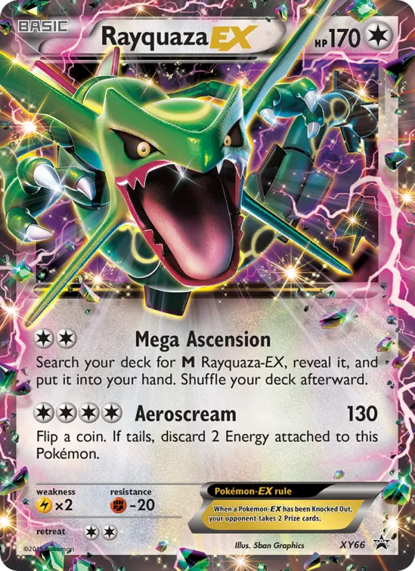 Rayquaza EX — XY Promos #XY66