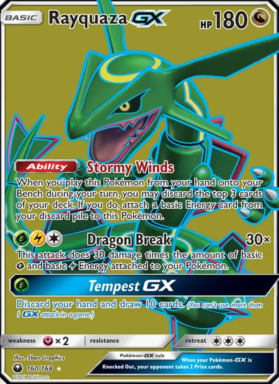 Rayquaza GX (Full Art)