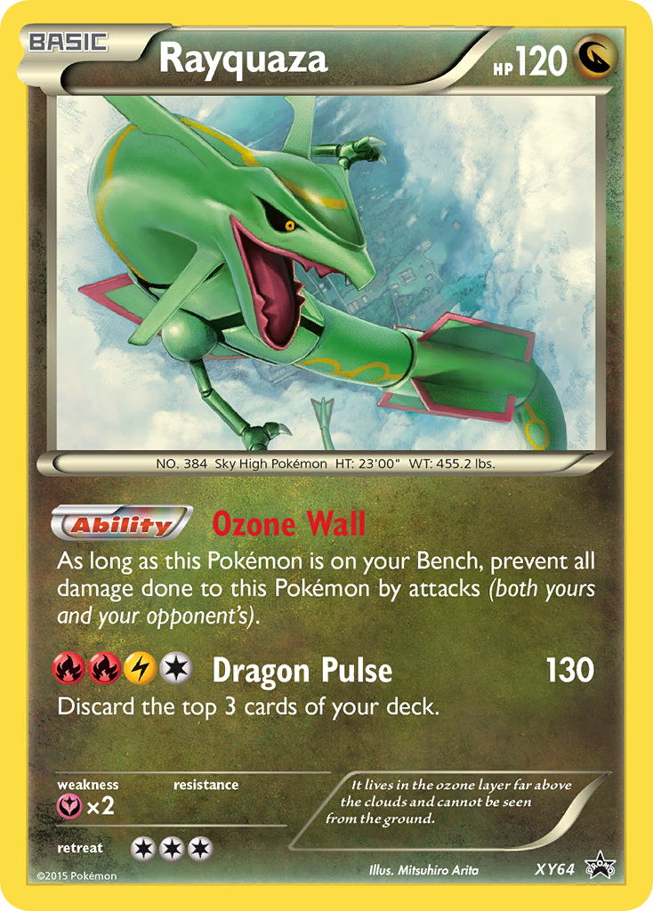 Rayquaza — Jumbo Cards #XY64