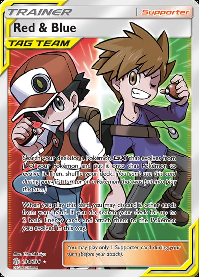 Red & Blue (Full Art)
