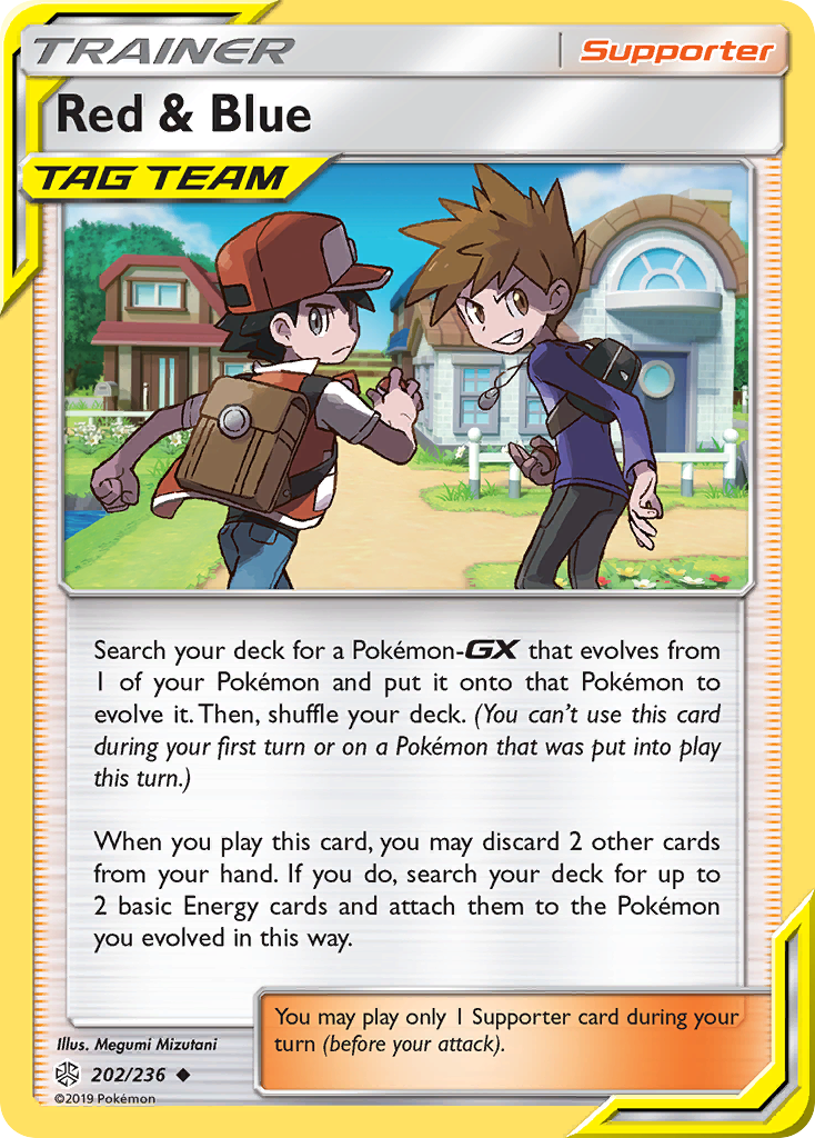 Red & Blue — SM - Cosmic Eclipse #202/236