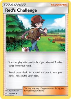 Red's Challenge - 184/214 (SM — Deck Exclusives #184/214