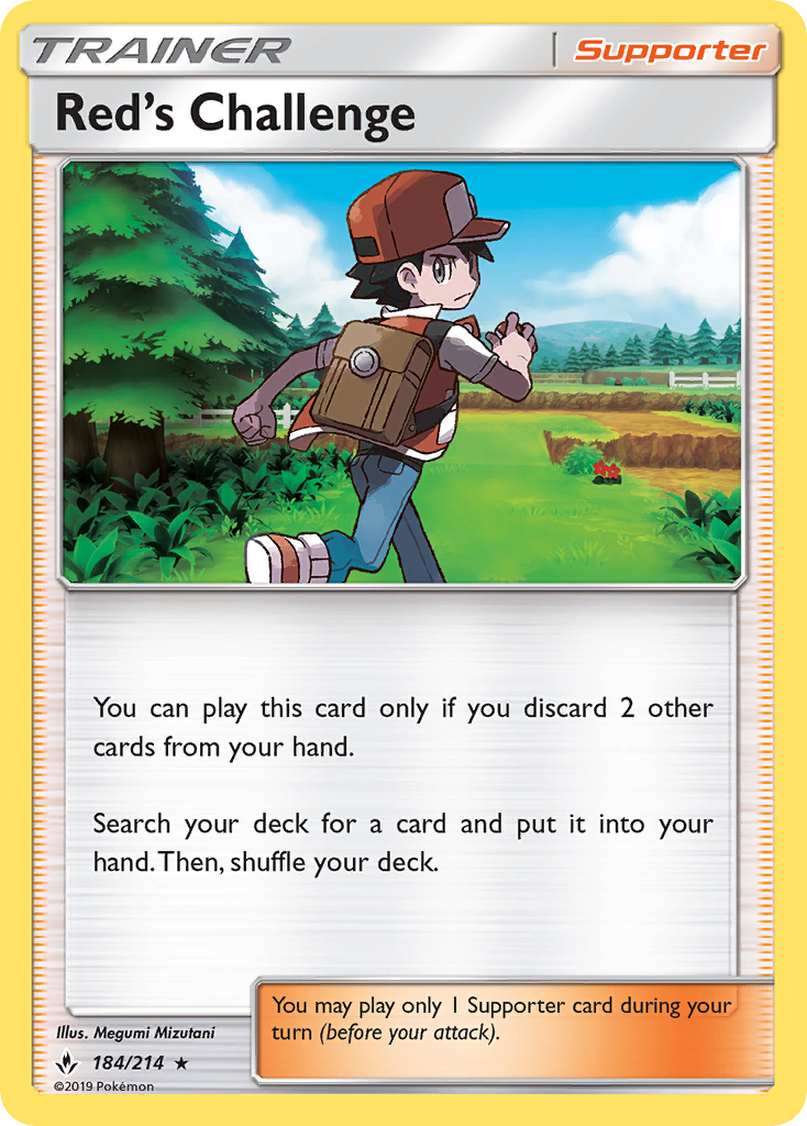 Red's Challenge — SM - Unbroken Bonds #184/214