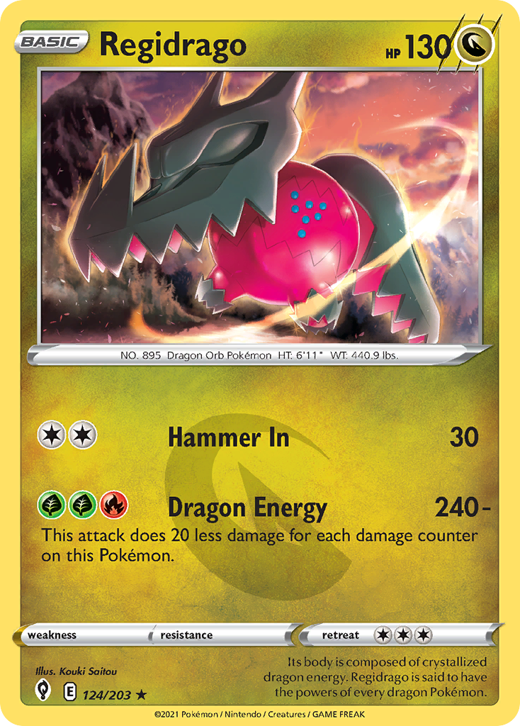 Regidrago — Prize Pack Series Cards #124/203