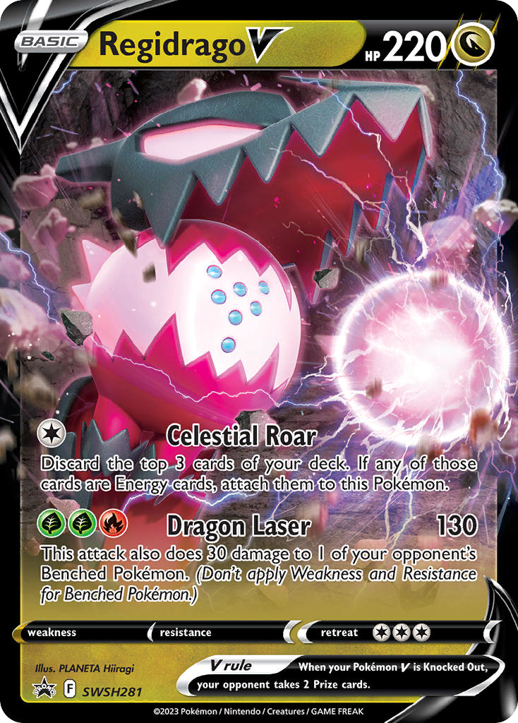 Regidrago V — SWSH: Sword & Shield Promo Cards #SWSH281