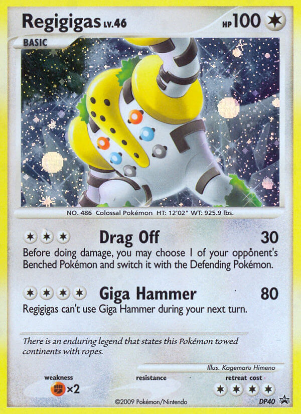 Regigigas — Diamond and Pearl Promos #DP40