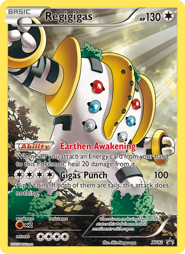 Regigigas (Full Art Promo) — XY Promos #XY82